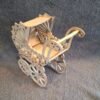 Decoratieve kinderwagen
